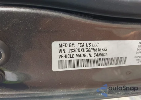 2023 Dodge Charger Gt from USA, damaged, VIN 2C3CDXHG0PH615783